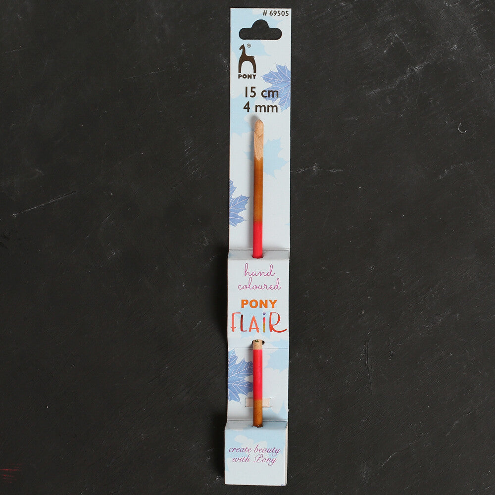 Pony Flair 4mm 15cm Akçaağaç Yün Tığ - 69505